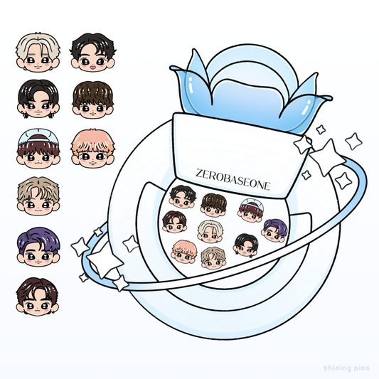 ZEROBASEONE Lightstick Shaker Keychain (Pre-Order)