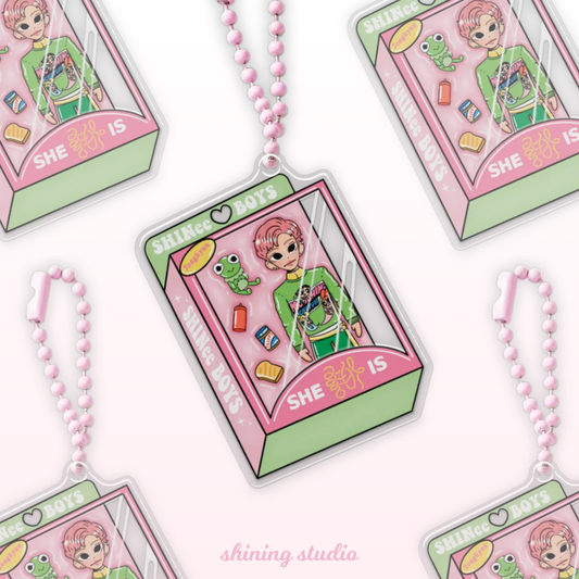 Jonghyun Doll 'She Is' Keychain