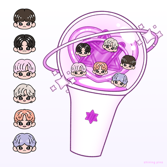 ASTRO Lightstick Shaker Keychain (Pre-Order)