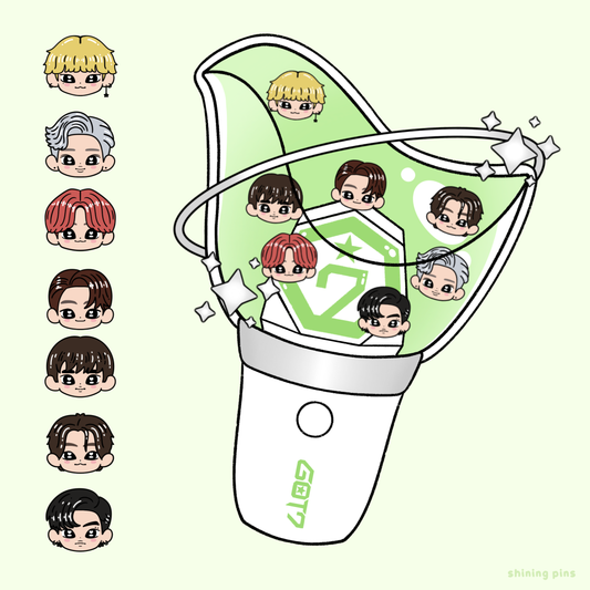 GOT7 Lightstick Shaker Keychain (Pre-Order)