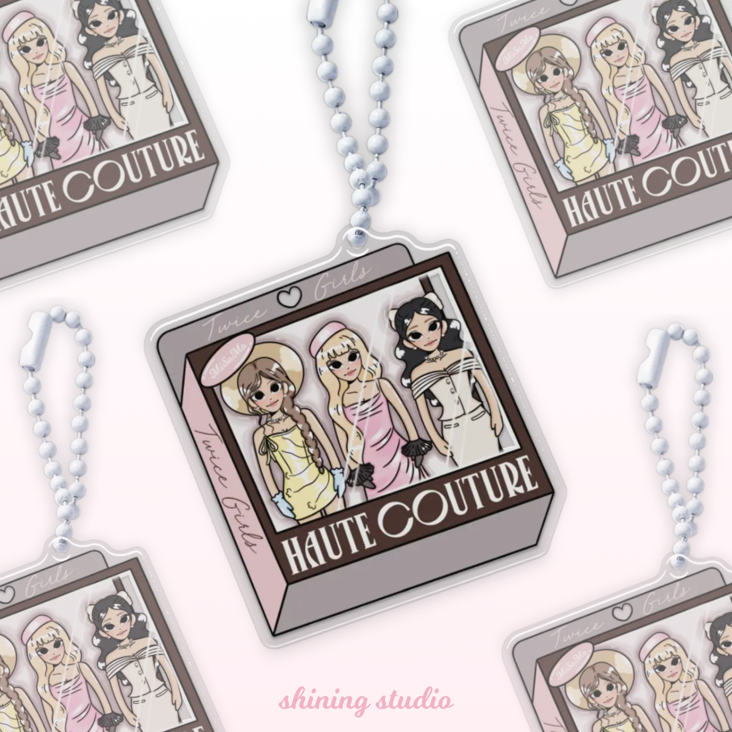 MiSaMo Doll 'Haute Couture' Keychain