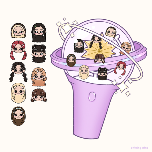 Kep1er Lightstick Shaker Keychain (Pre-Order)