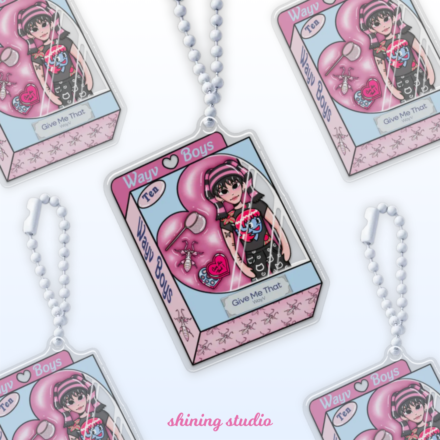 Ten Doll 'Give Me That' Keychain