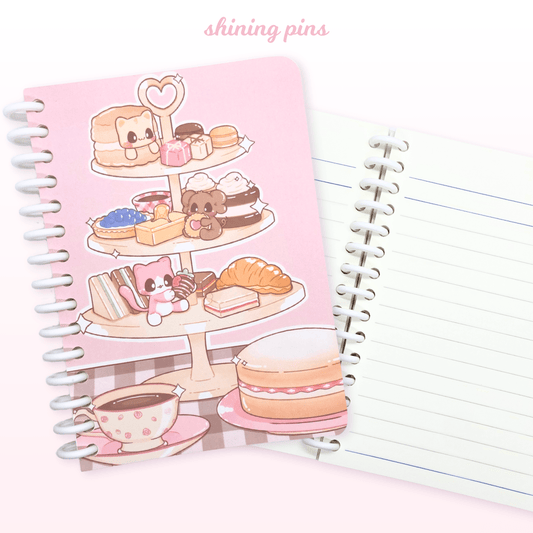 'Afternoon Tea' A6 Notebook