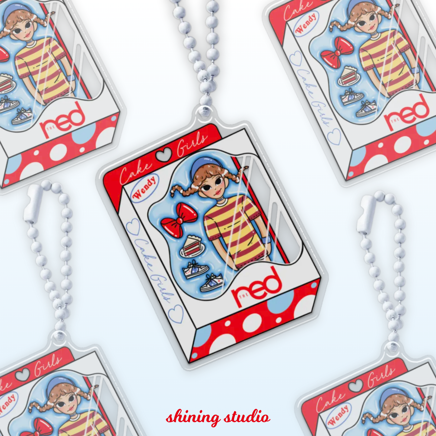 Wendy Doll 'Dumb Dumb' Keychain