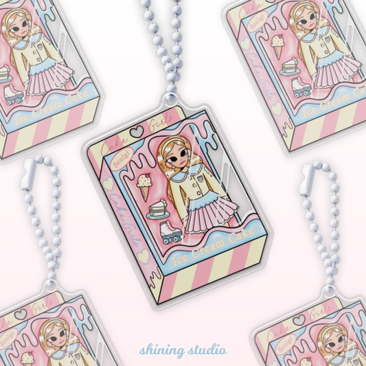 Seulgi Doll 'Ice Cream Cake' Keychain