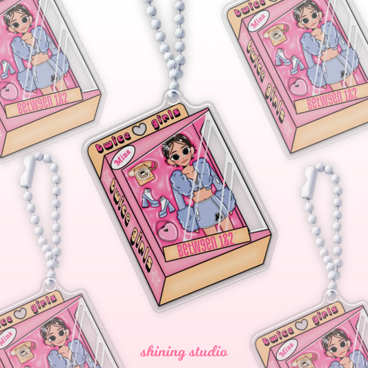 Mina Doll 'Between 1&2' Keychain