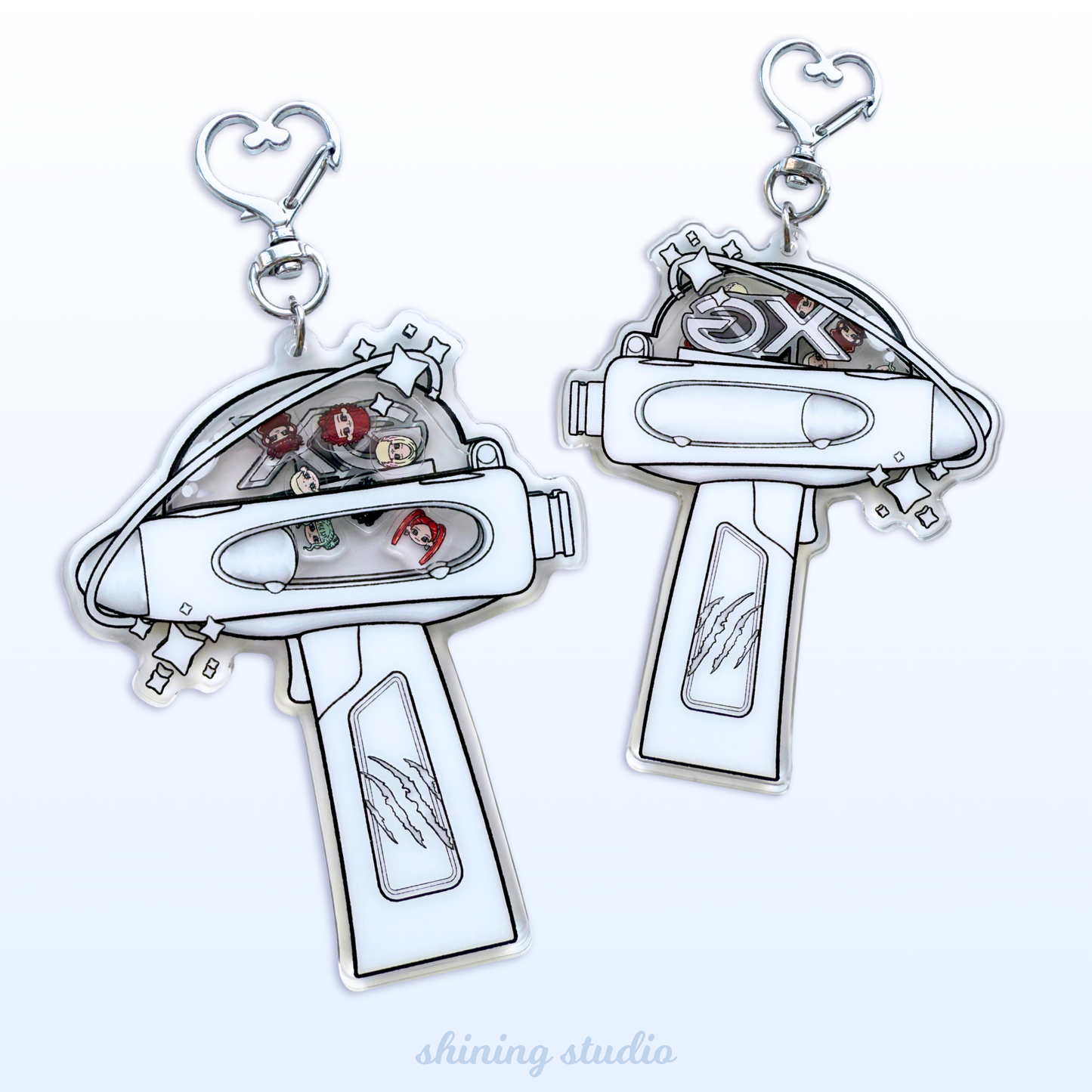 XG Lightstick Shaker Keychain