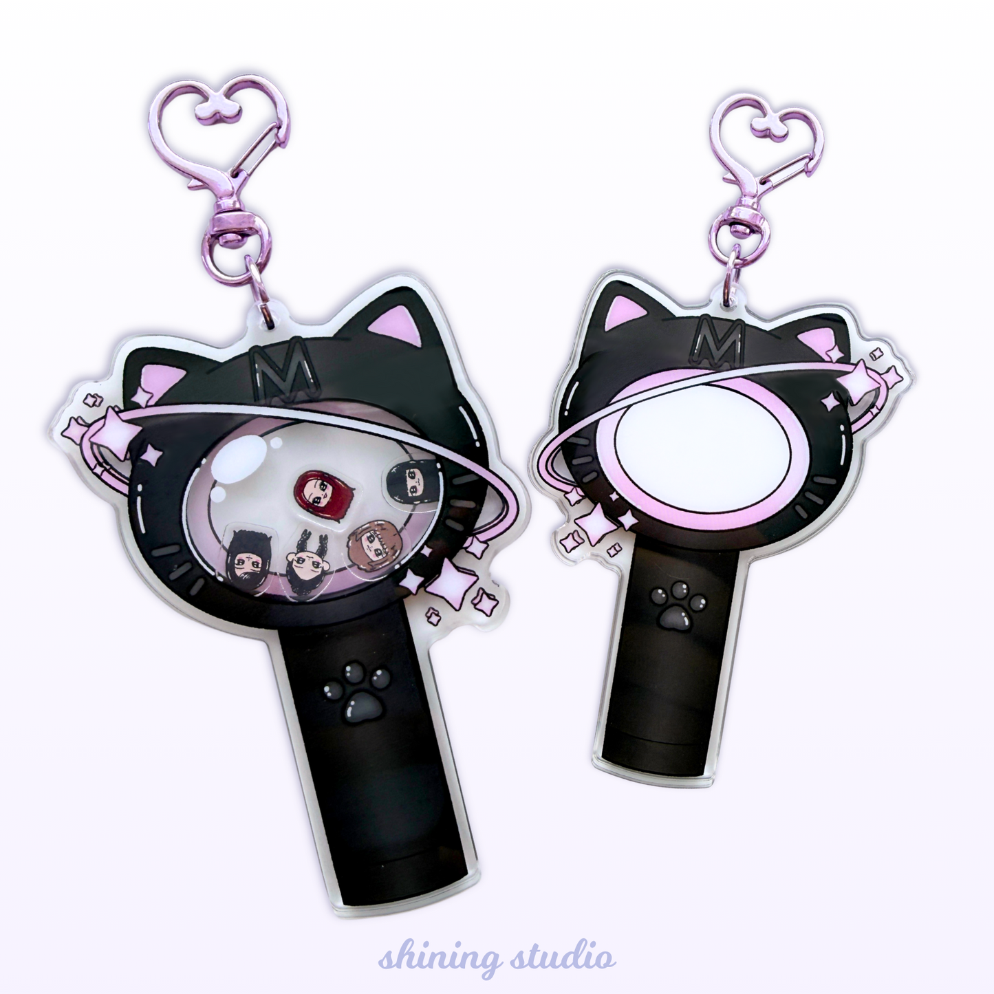MEOVV Lightstick Shaker Keychain