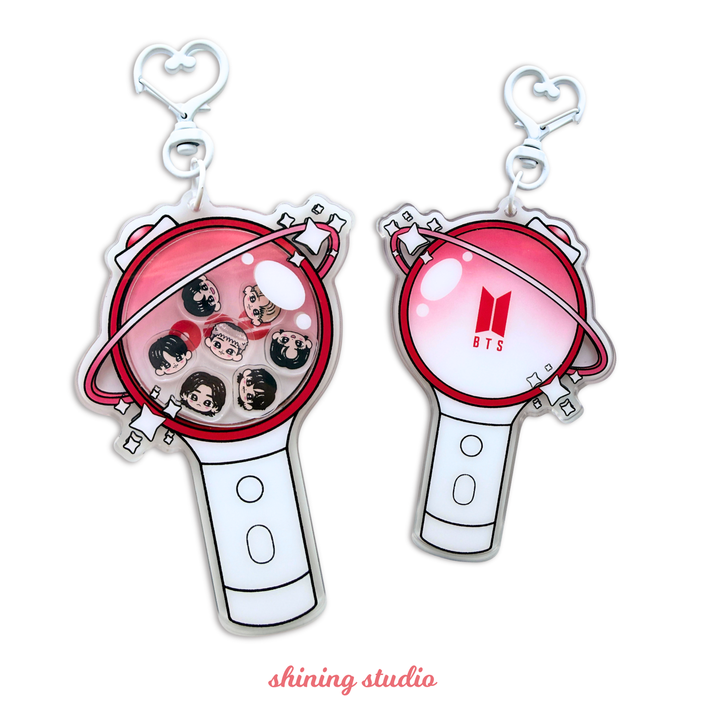 BTS [ARIRANG LIMITED] Lightstick Shaker Keychain