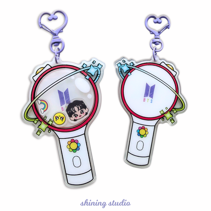 J-HOPE Lightstick Shaker Keychain