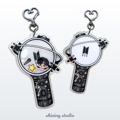 JUNGKOOK Lightstick Shaker Keychain