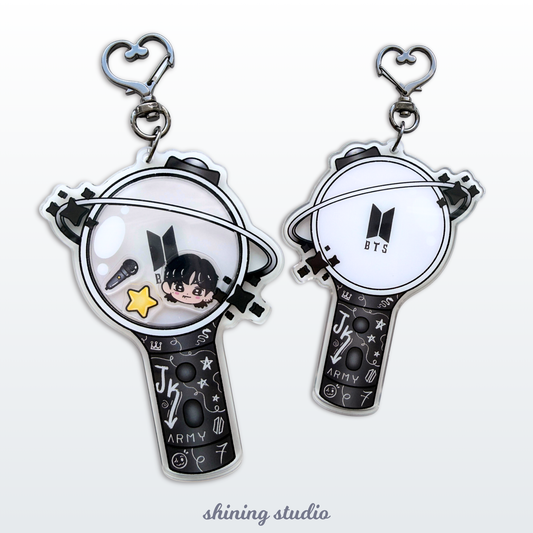 JUNGKOOK Lightstick Shaker Keychain