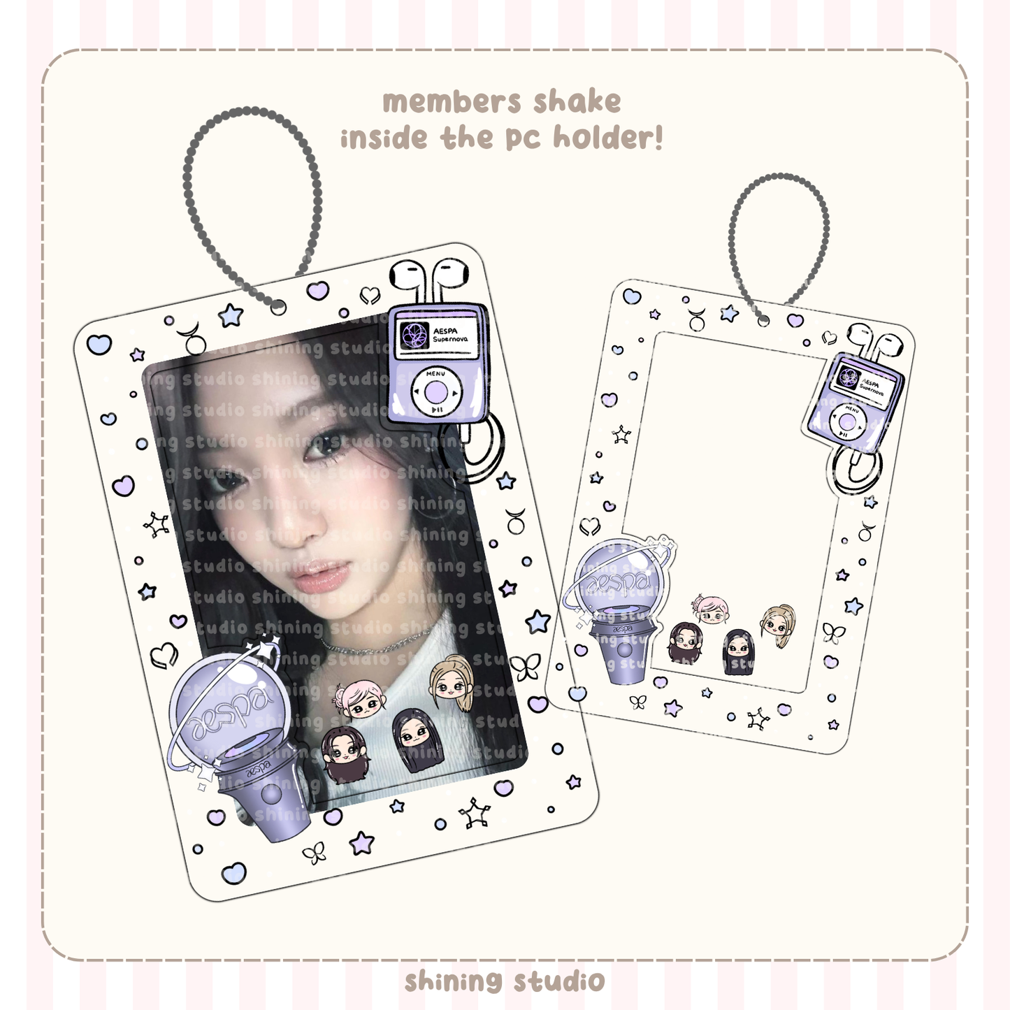 Aespa Photocard Shaker