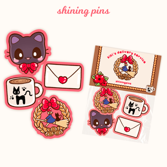 'Kiki's Delivery Service' Sticker Pack