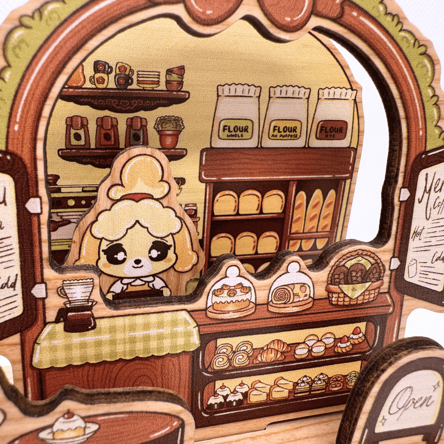 Animal Crossing 'Isabelle's Cafe' Standee