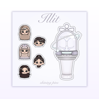 NEW Lightstick Sticker Sheets