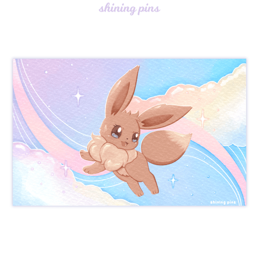 Eevee Watercolour Print