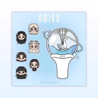 NEW Lightstick Sticker Sheets