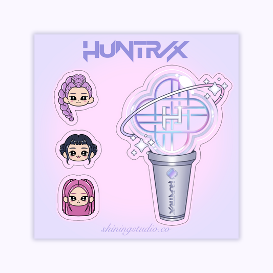 Huntrix Lightstick Sticker Sheet