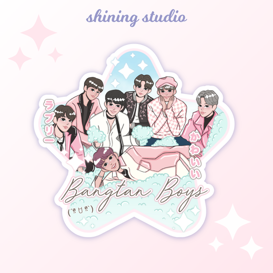 BTS 'Y2K' Heart Sticker