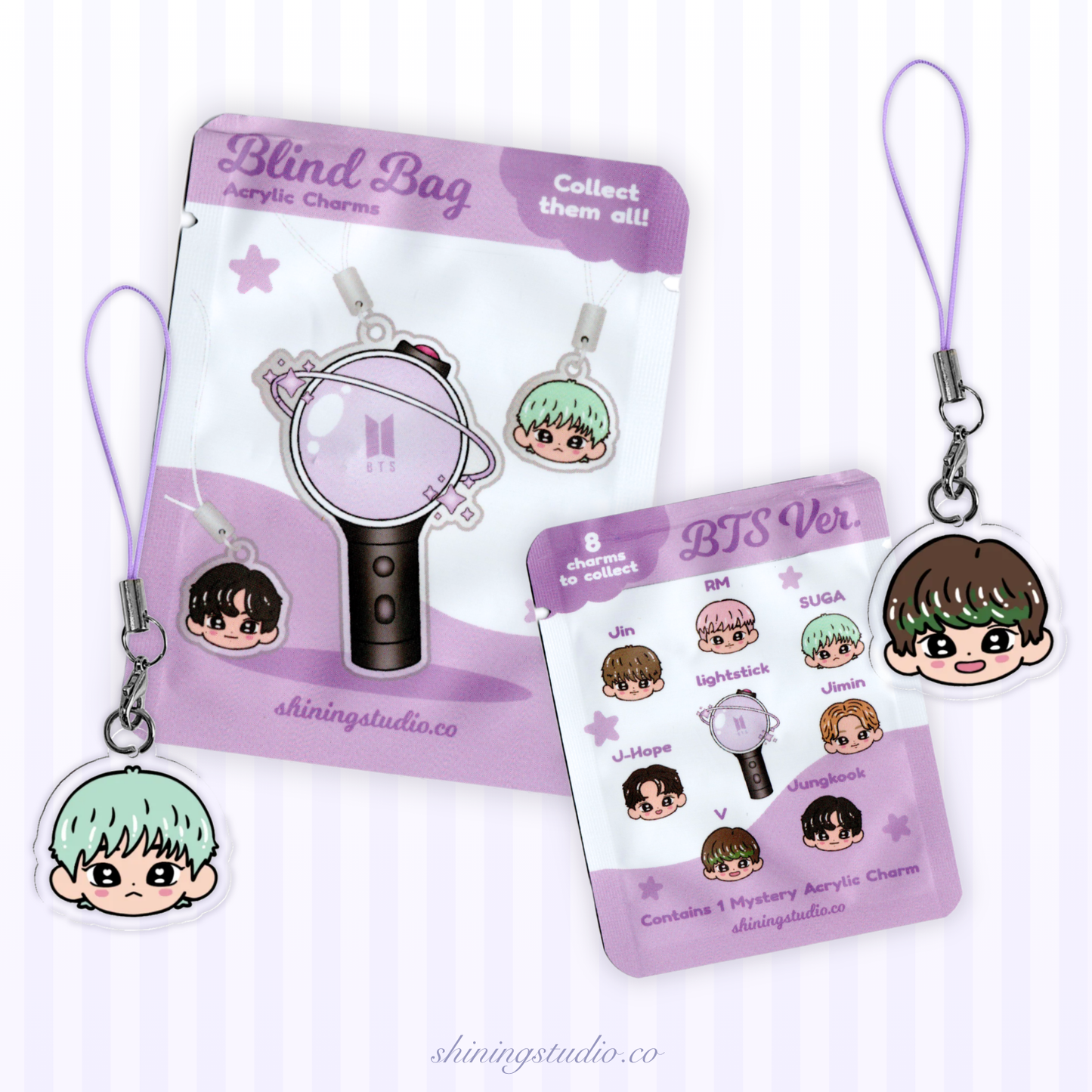 BTS Charm Blind Bags