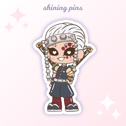 'Demon Slayer' Stickers anime, shop new in, stickers & stationary Shining Pins