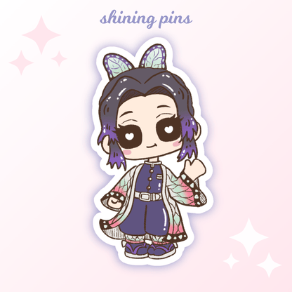 'Demon Slayer' Stickers anime, shop new in, stickers & stationary Shining Pins
