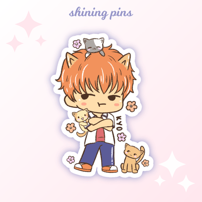 'Fruits Basket' Stickers anime, shop new in, stickers & stationary Shining Pins