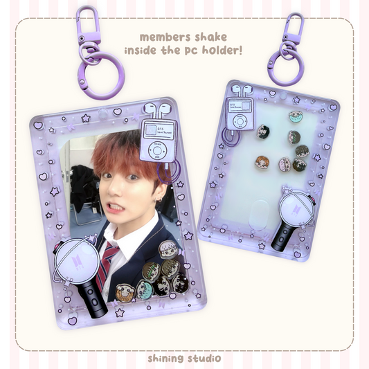 BTS Photocard Shaker