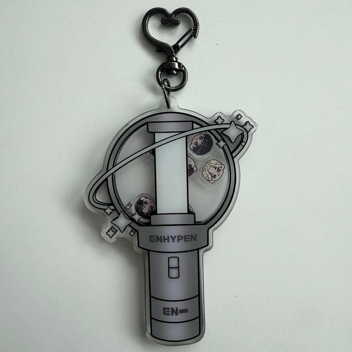 Enhypen Lightstick Shaker Keychain