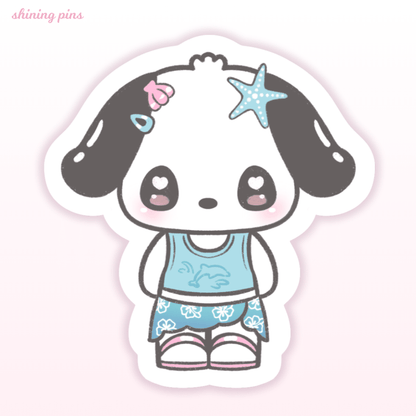 'My Gyaru Summer' Stickers sanrio, stickers & stationary Shining Pins