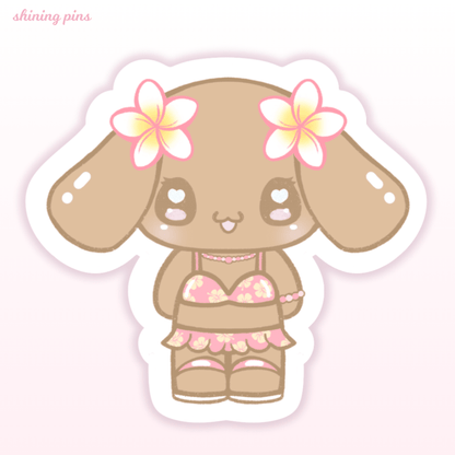 'My Gyaru Summer' Stickers sanrio, stickers & stationary Shining Pins