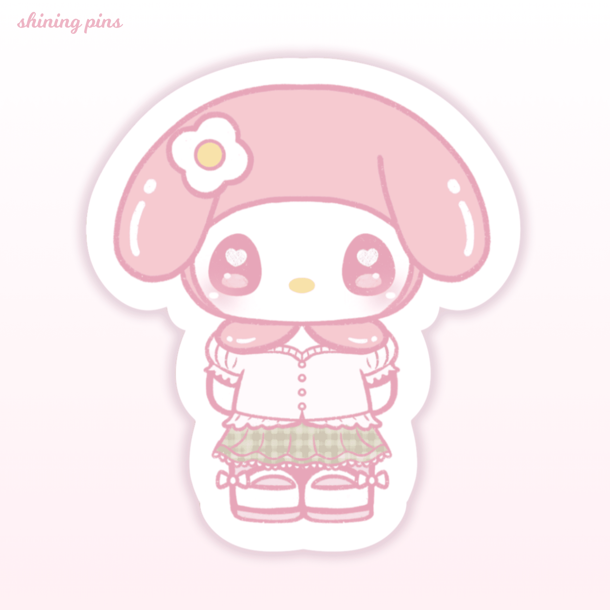 'My J-Street Fashion' Stickers sanrio, stickers & stationary Shining Pins