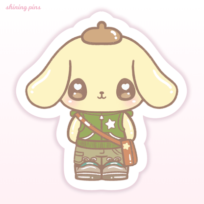 'My J-Street Fashion' Stickers sanrio, stickers & stationary Shining Pins
