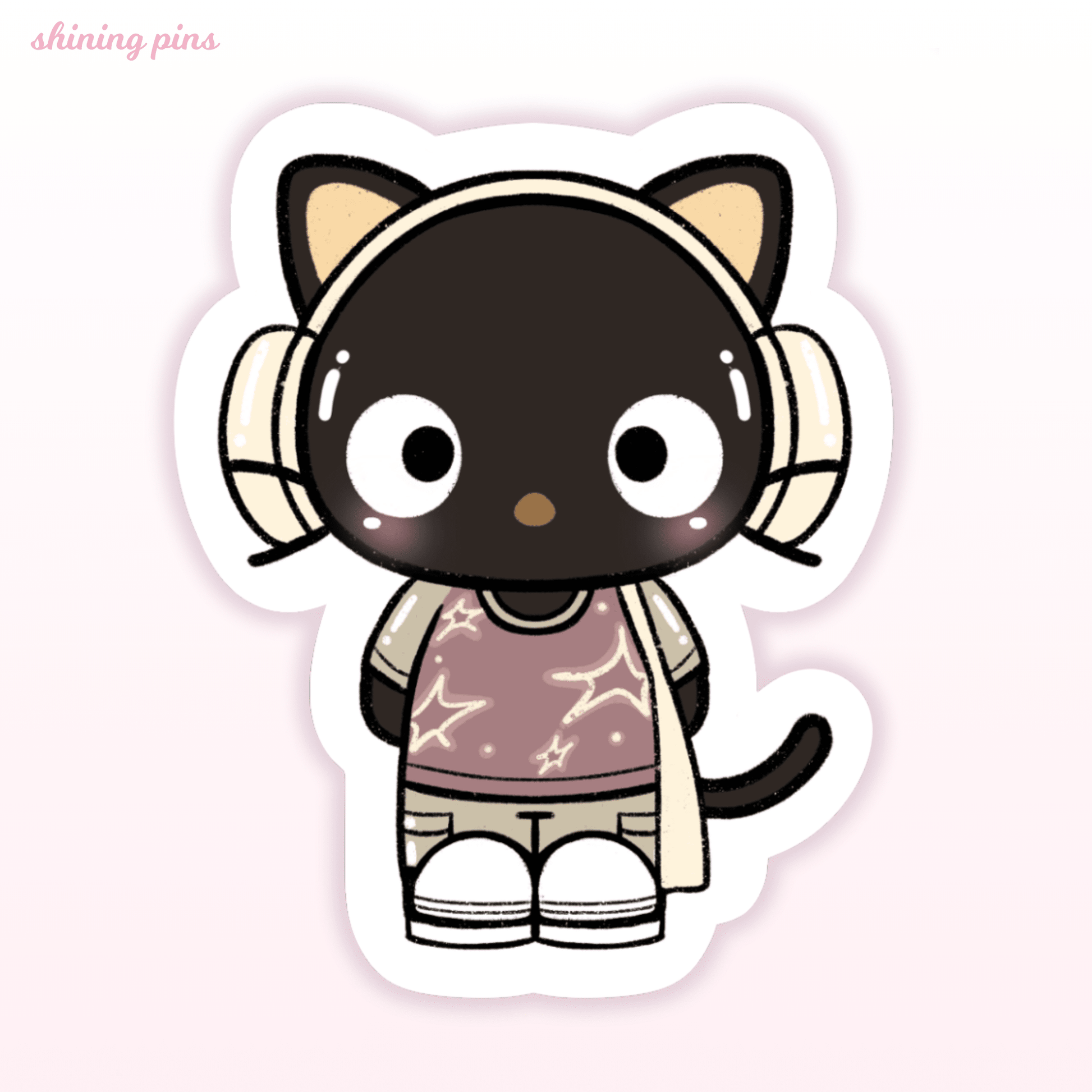 'My J-Street Fashion' Stickers sanrio, stickers & stationary Shining Pins
