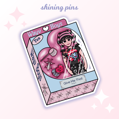 NCT Doll Stickers Stickers and Stationary nct, nct 127, nct dream, nct wish, shop new in, stickers & stationary, wayv Shining Pins
