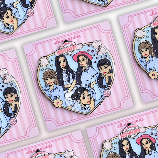 Red Velvet '#Cookiejar' Enamel Pin Enamel Pins enamel pin, red velvet Shining Pins