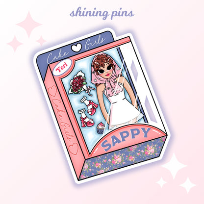 Red Velvet Doll Stickers Stickers and Stationary red velvet, stickers & stationary Shining Pins