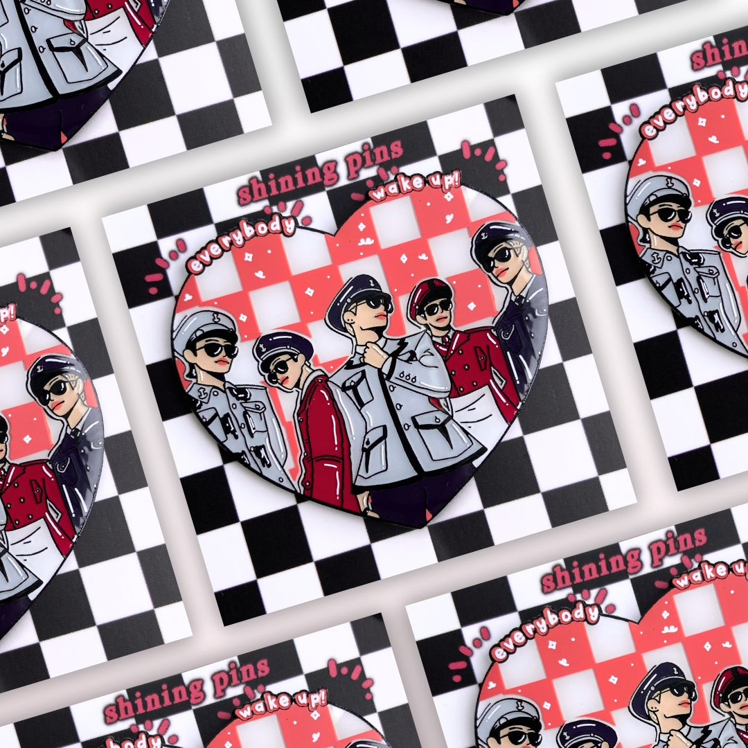 SHINee 'Everybody' - Enamel Pin Enamel Pins enamel pin, shinee Shining Pins