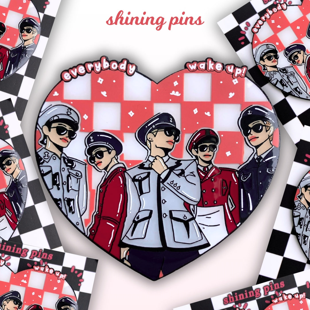 SHINee 'Everybody' - Enamel Pin Enamel Pins enamel pin, shinee Shining Pins