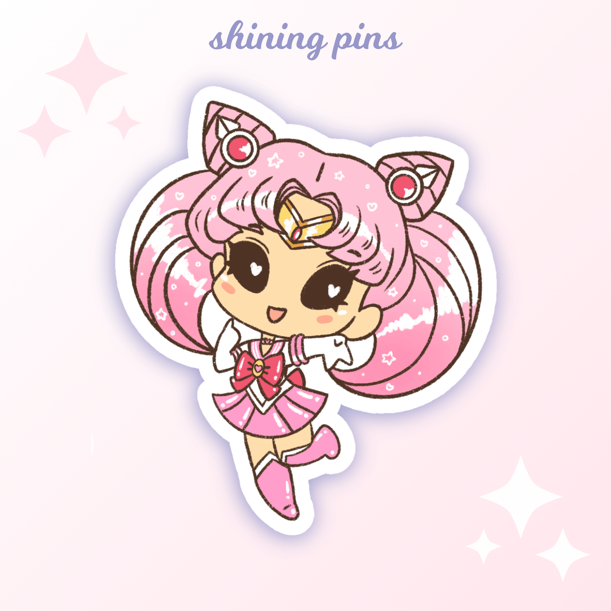 'Sailor Moon' Stickers anime, shop new in, stickers & stationary Shining Pins