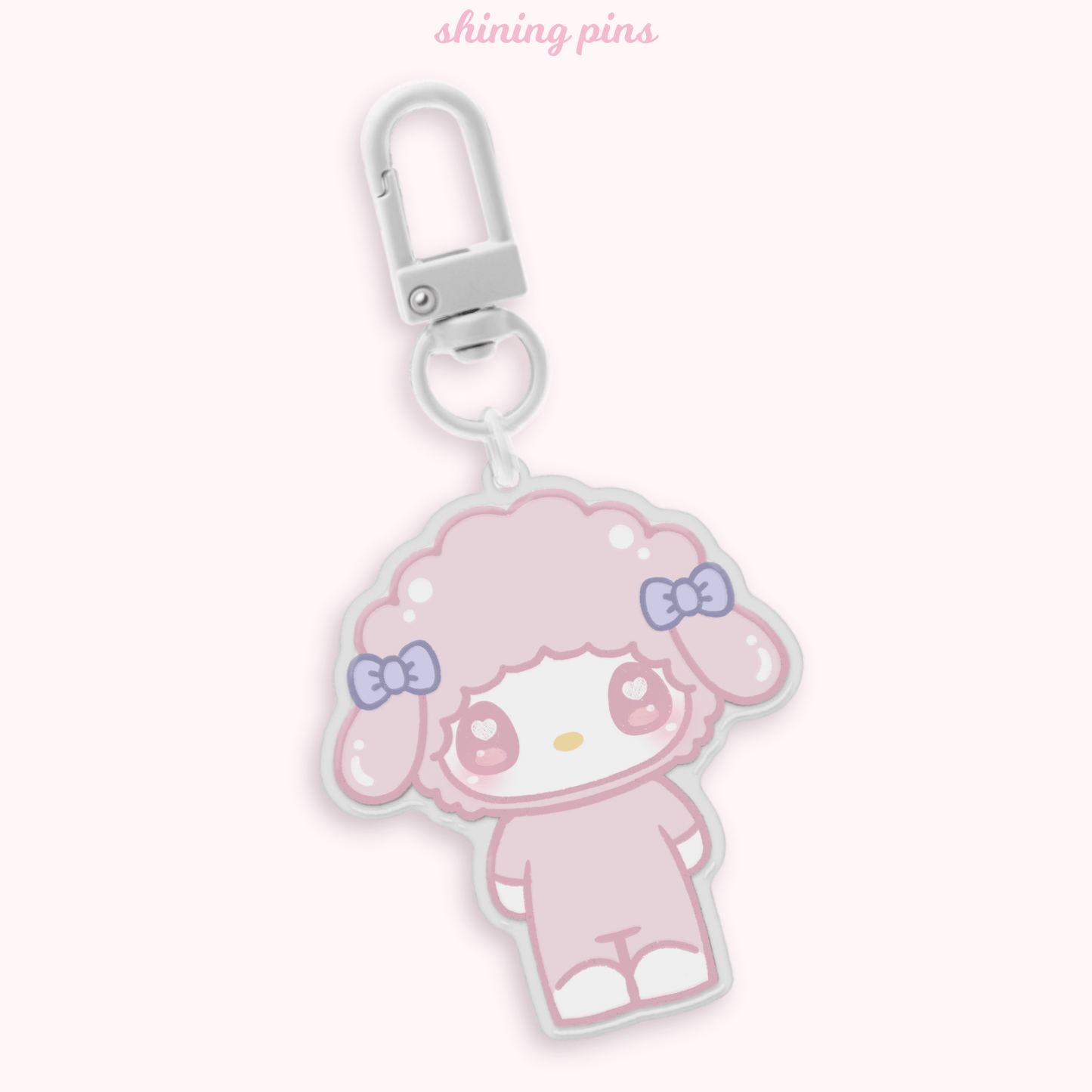 'San Family' Keychains Ver. 2 acrylic keychains & pins, restock, sanrio, shop new in Shining Pins