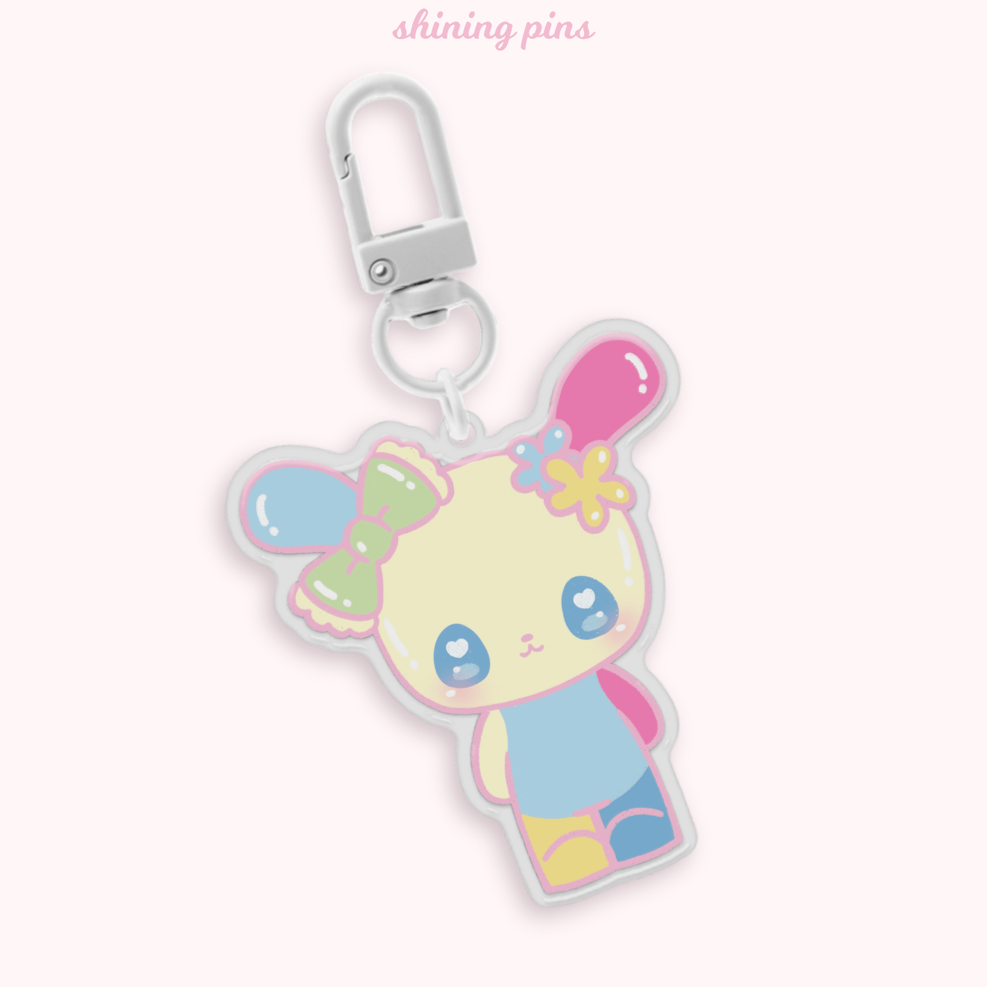'San Family' Keychains Ver. 2 acrylic keychains & pins, restock, sanrio, shop new in Shining Pins