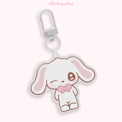 'San Family' Keychains Ver. 2 acrylic keychains & pins, restock, sanrio, shop new in Shining Pins