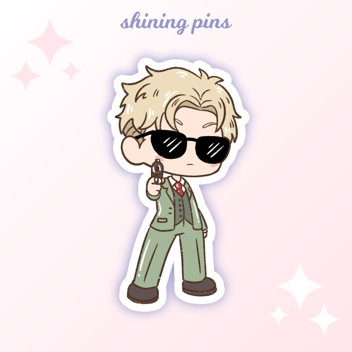 'Spy x Family' Stickers anime, shop new in, stickers & stationary Shining Pins