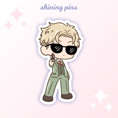 'Spy x Family' Stickers anime, shop new in, stickers & stationary Shining Pins