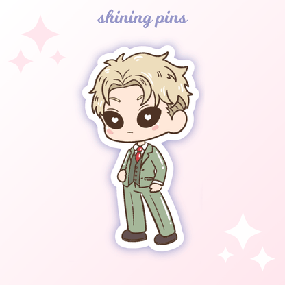 'Spy x Family' Stickers anime, shop new in, stickers & stationary Shining Pins