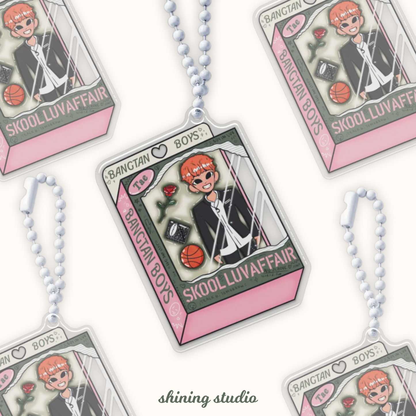 V Doll 'Boy in Luv' Keychain