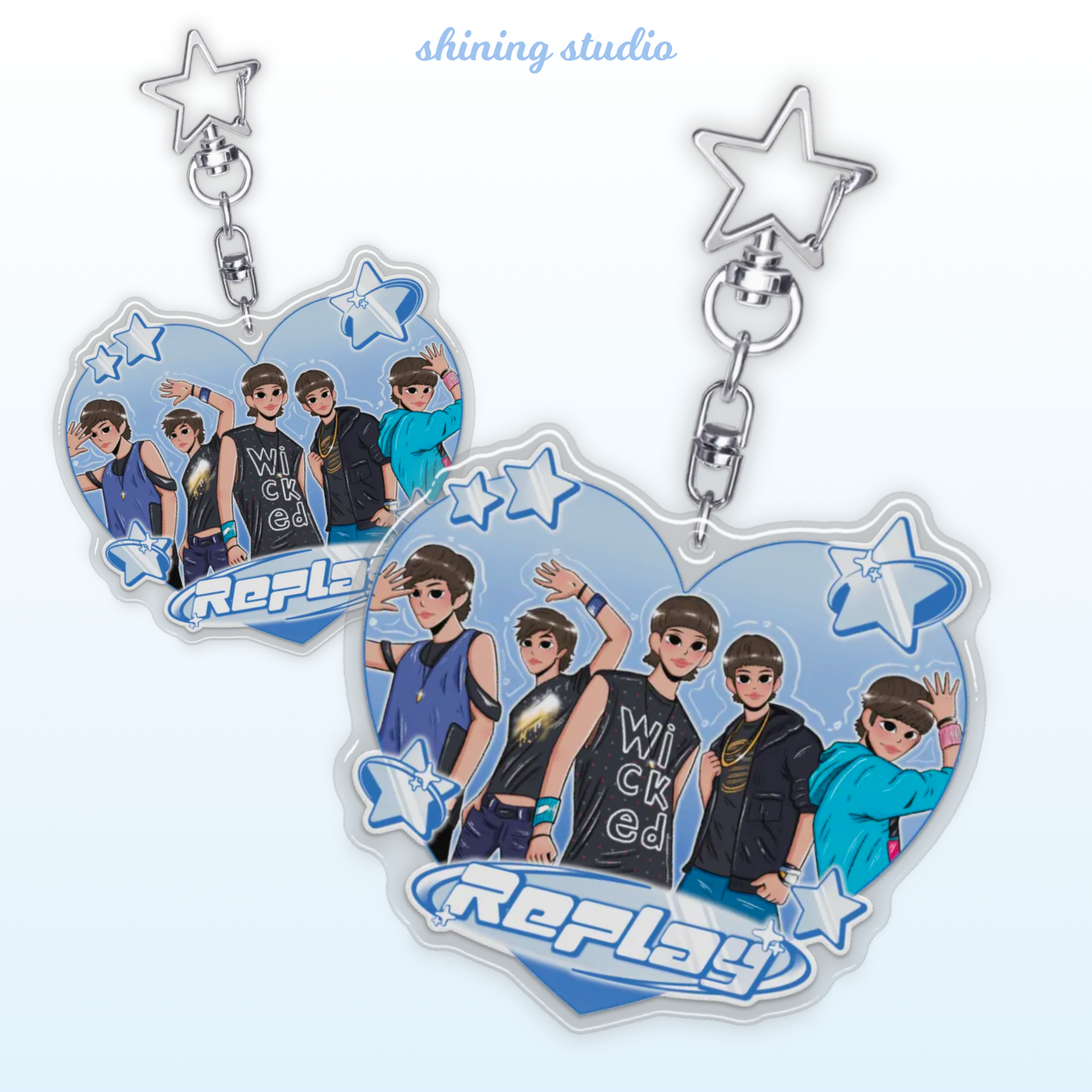 SHINee 'Replay' Keychain